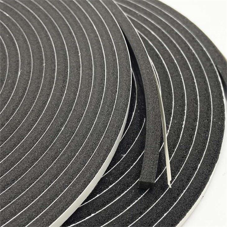 Black PVC Foam Sealing Tape