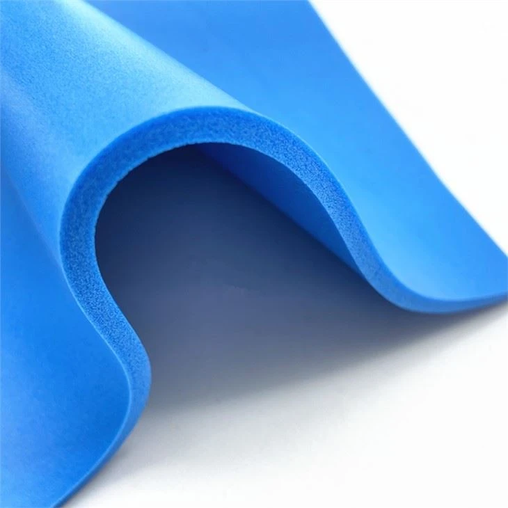 Blue PVC Sponge Foam