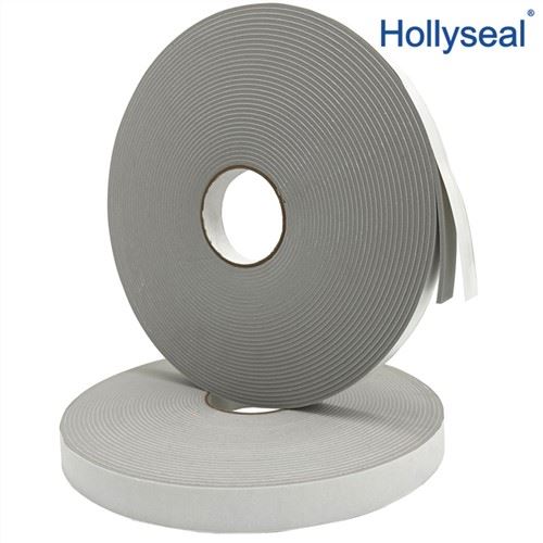 Egyoldalas szürke PVC habszalag